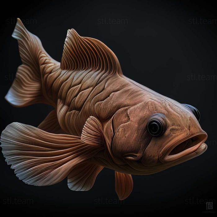 3D модель Bradypterus graueri (STL)